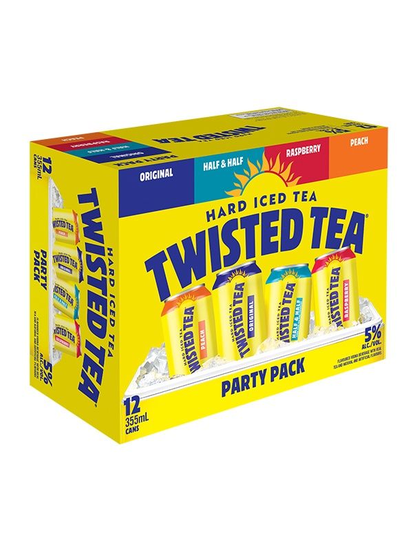 TWISTED TEA VARIETY PACK 12 CAN
