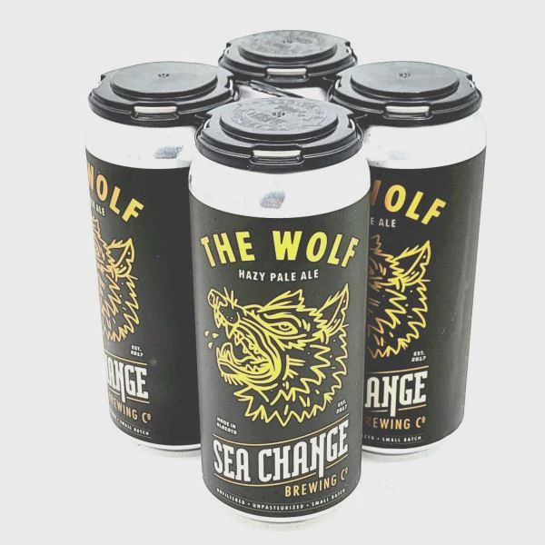 SEA CHANGE WOLF HAZY, 473ML 4TC CAN