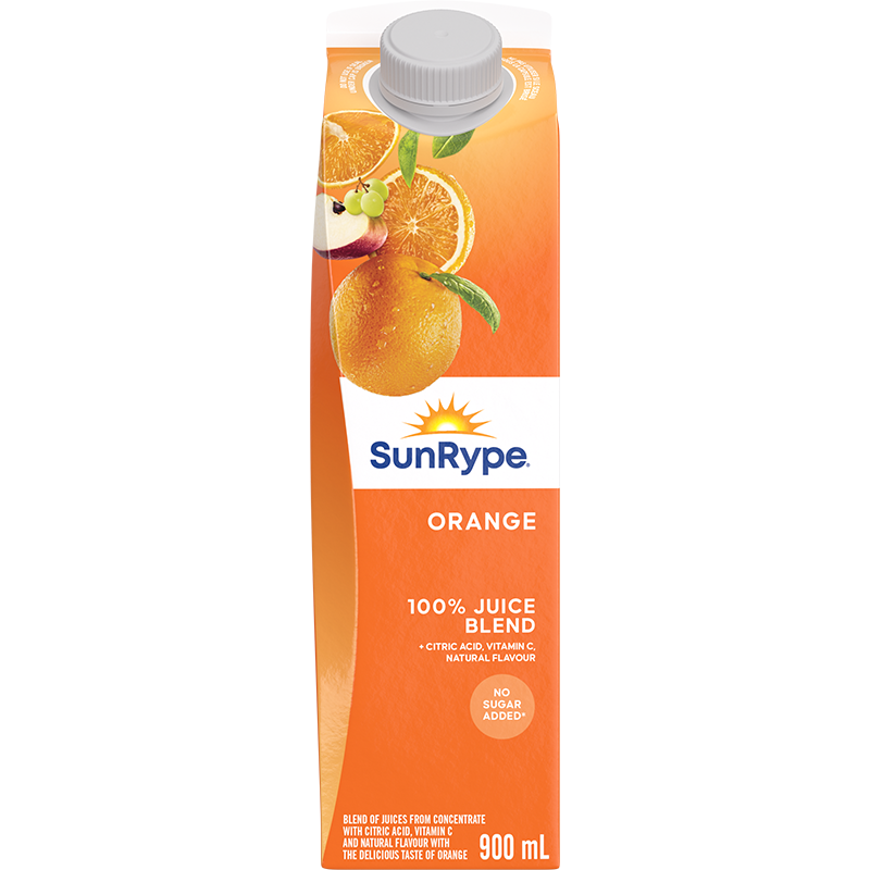 SUN-RYPE ORANGE JUICE (12 X 900ML)
