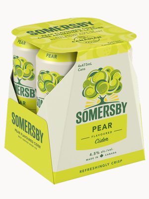 SOMERSBY PEAR CIDER 4X473ML