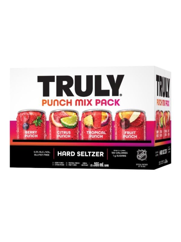 TRULY PUNCH 12PK CANS - DOMESTIC