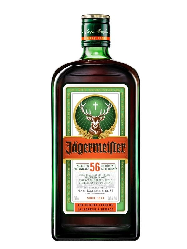 JAGERMEISTER HERBAL LIQUEUR.