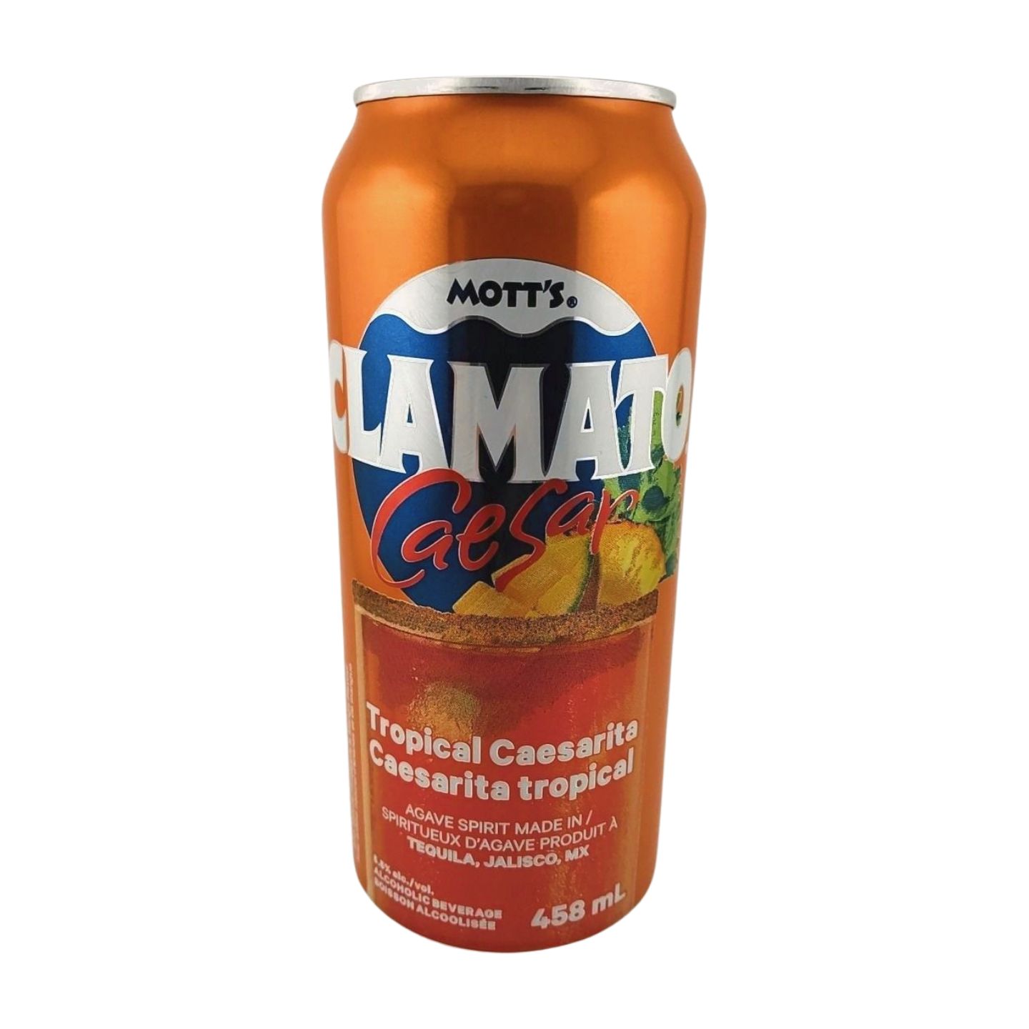 MOTT'S CLAMATO TROPICAL CAESARITA 458ML