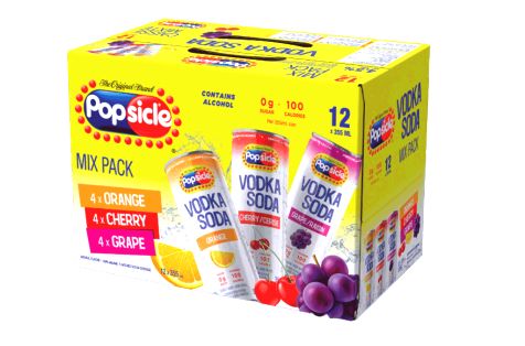 POPSICLE VODKA POPTAILS MIX PACK