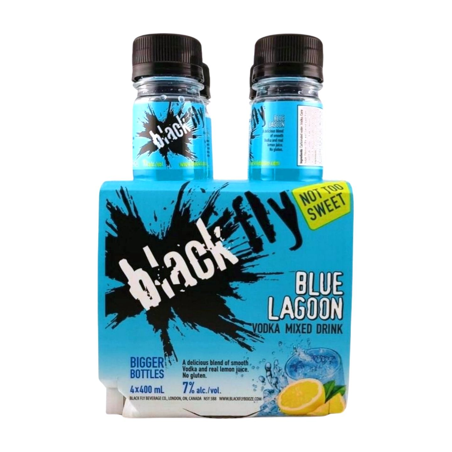 BLACK FLY VODKA BLUE LAGOON 4x440ML