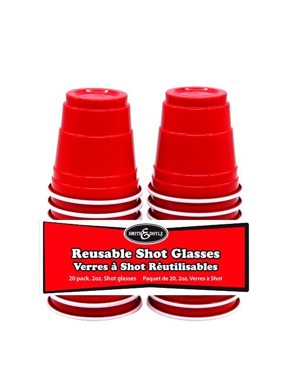 20pk 2oz shot glasses