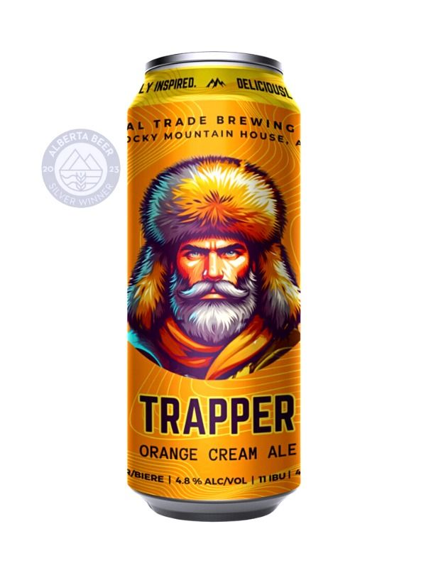 TRAPPER ORANGE CREAM ALE CLS 4x473ML