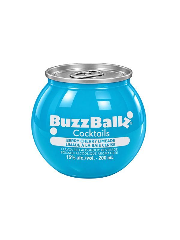 BUZZBALLZ COCKTAIL BERRY CHERRY LIMEADE 200ML