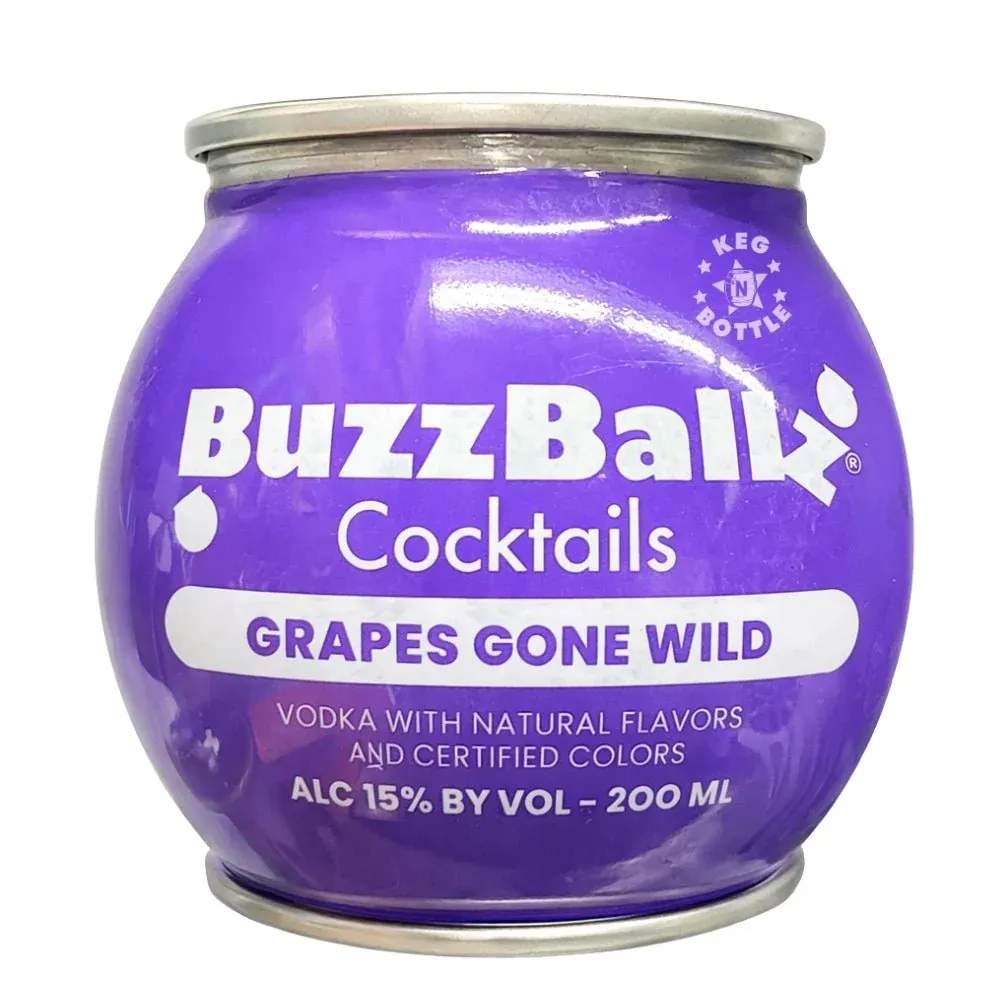 BUZZBALLZ COCKTAIL GRAPES GONE WILD