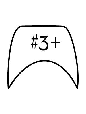 #3+ Medium and Square