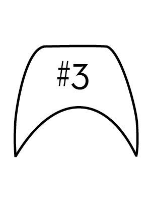 #3 Medium and Tapered