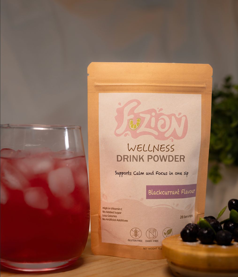 Fuzion Wellness Drink Powder Blackcurrant