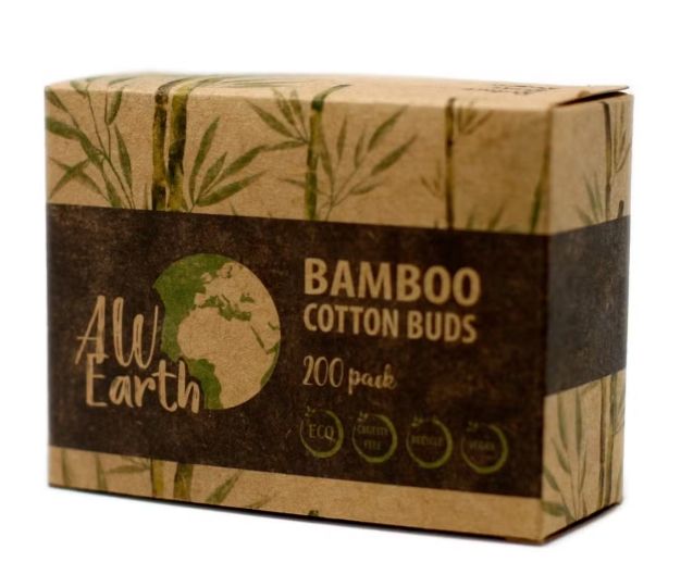 Box of 200 Bamboo Cotton Buds