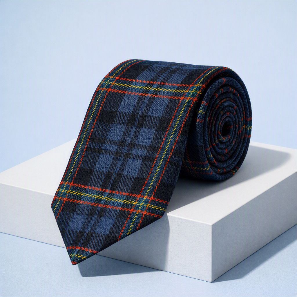 Blue Light Tartan - Traditional Scottish Gent's Tie
