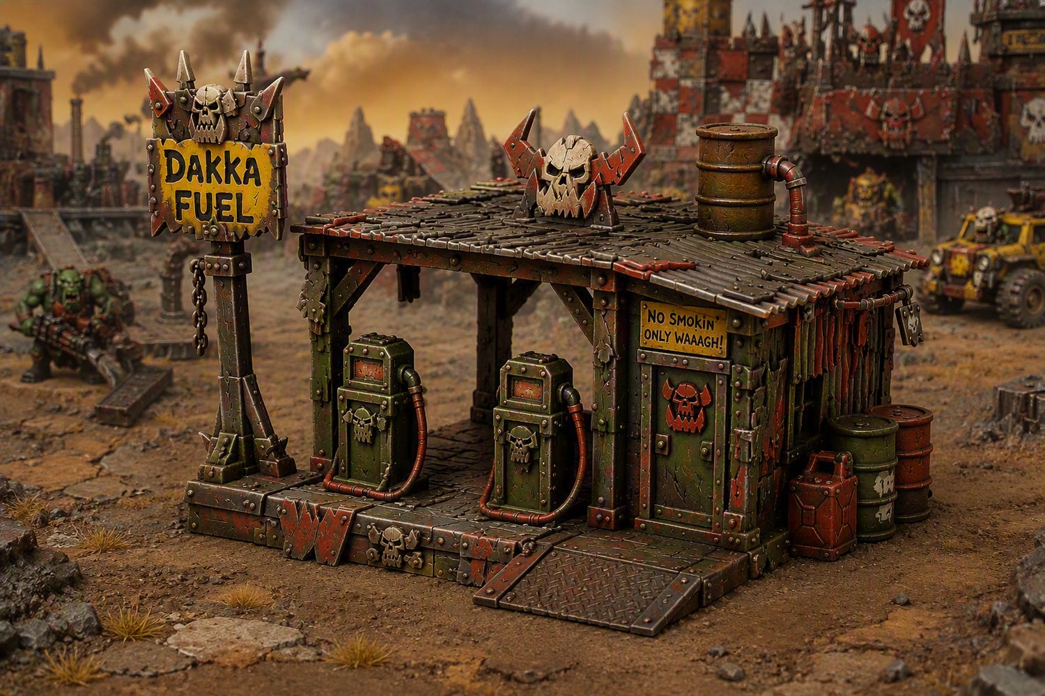 Wargames - Ork Gas Station 1