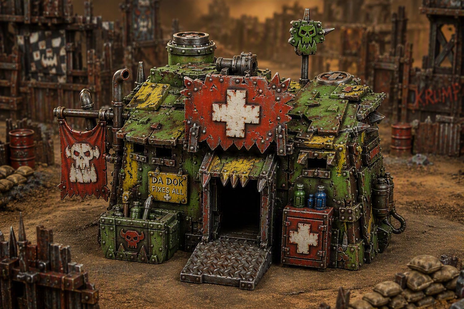 Wargames - Ork Medic Shack 1