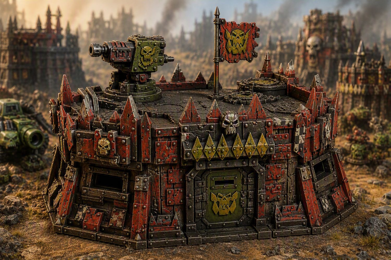 Wargames - Ork Bunker 3 Large Wargames - Ork Bunker 3 Large