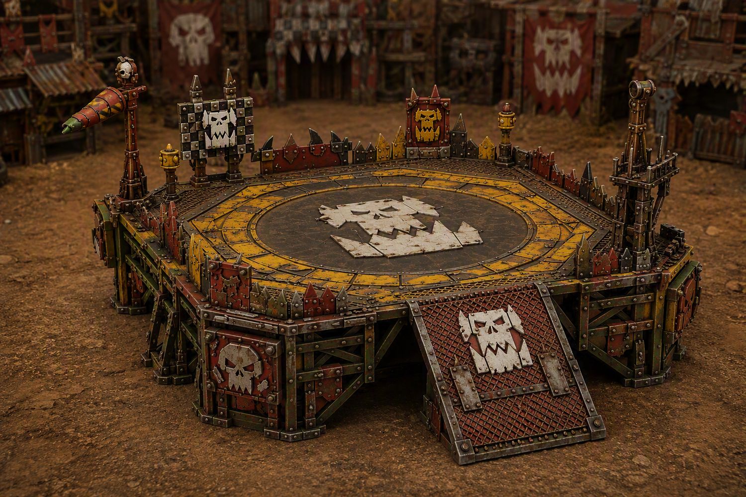 Wargames - Ork Landing Pad 1 Wargames - Ork Landing Pad 1