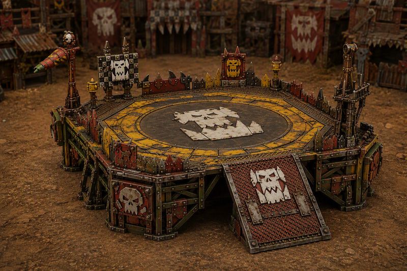 Blue Light Wargames - Ork Landing Pad 1