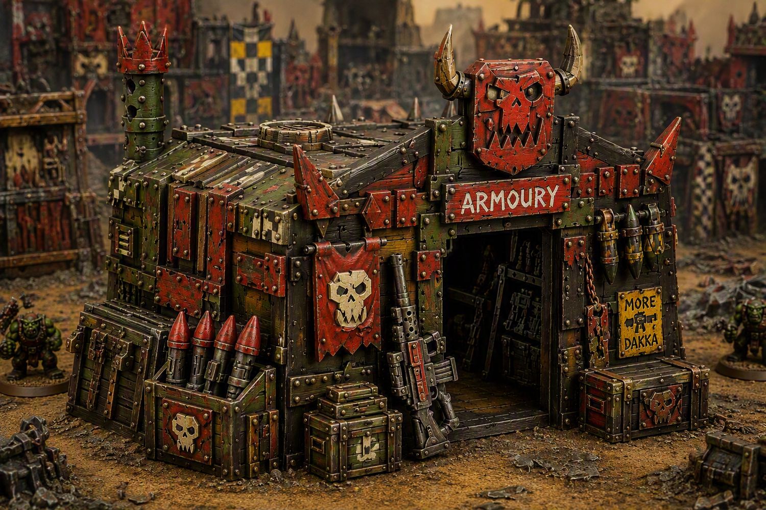 Wargames - Ork Armoury Shack 1
