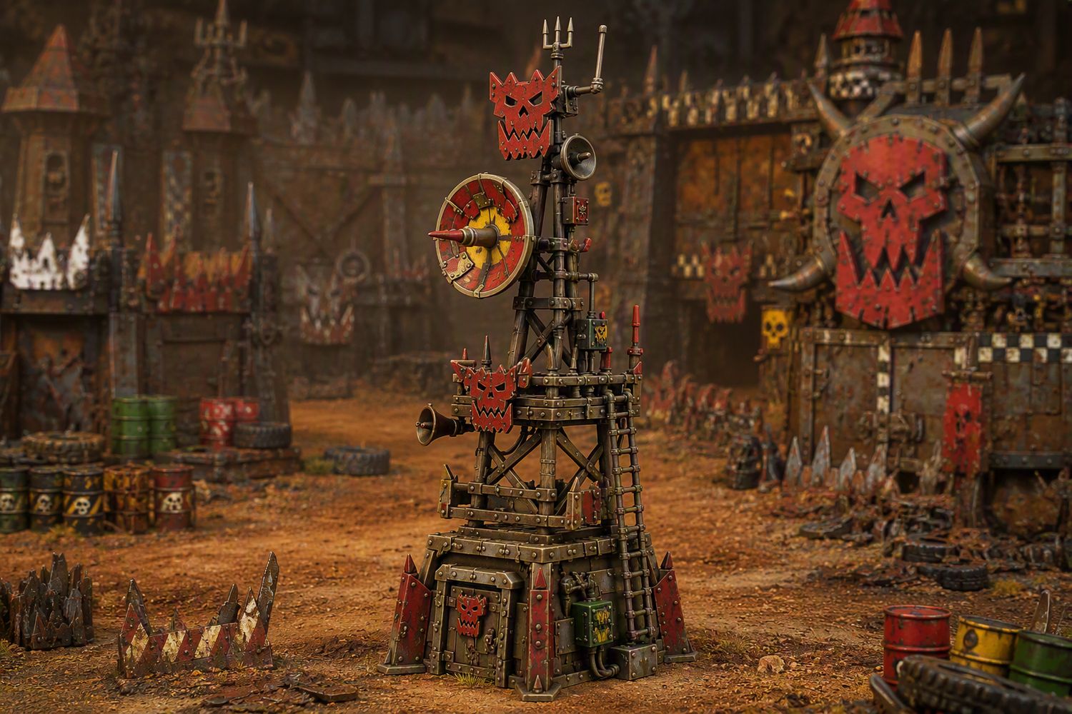 Wargames - Ork Communications Tower 1