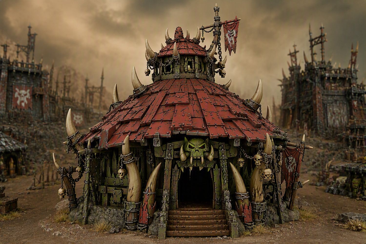 Wargames - Ork Hut 15 Extra Large Wargames - Ork Hut 15 Extra Large
