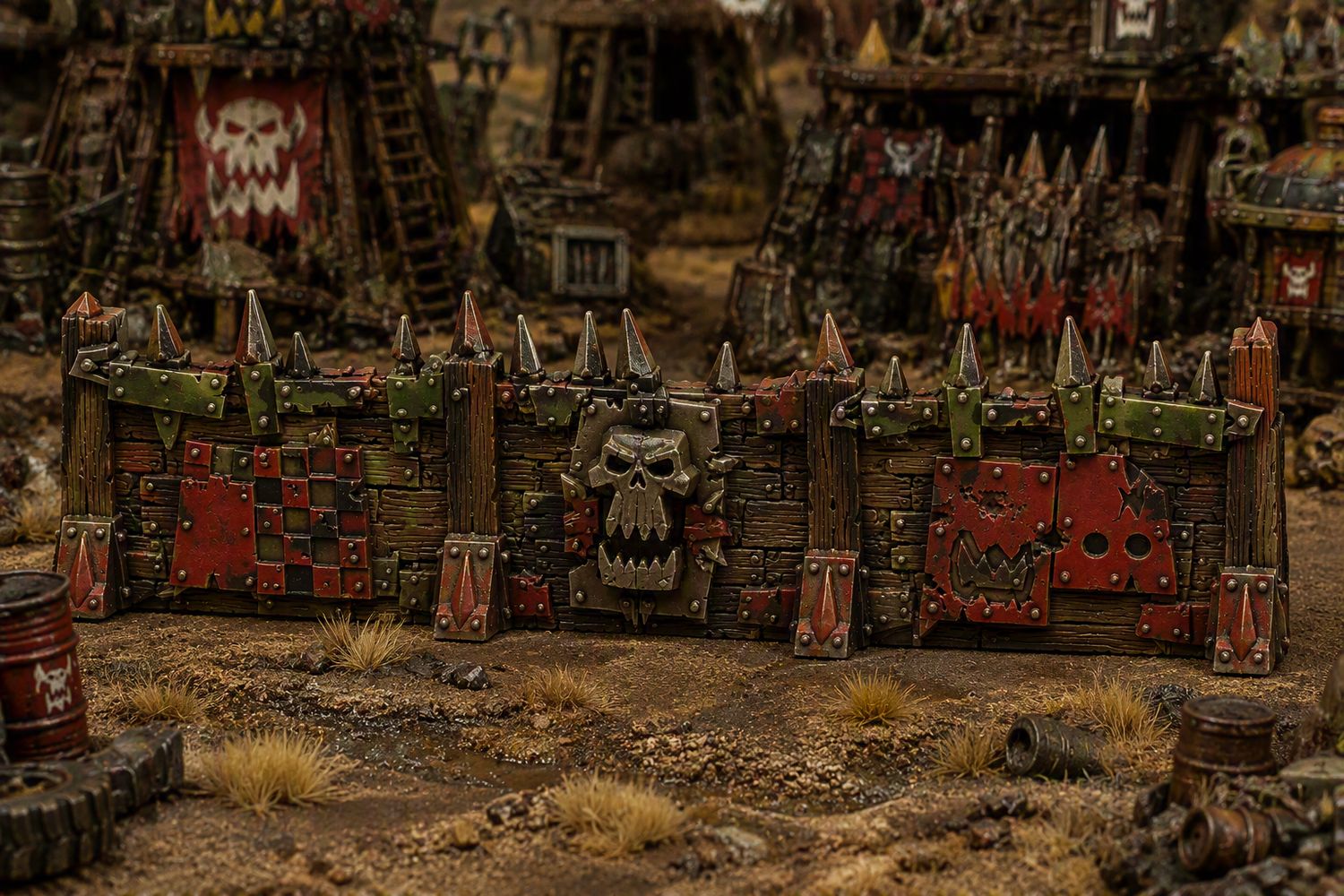 Blue Light Wargames - Ork Barricade 6