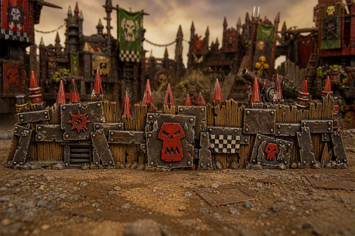 Blue Light Wargames - Ork Barricade 7 Blue Light Wargames - Ork Barricade 7