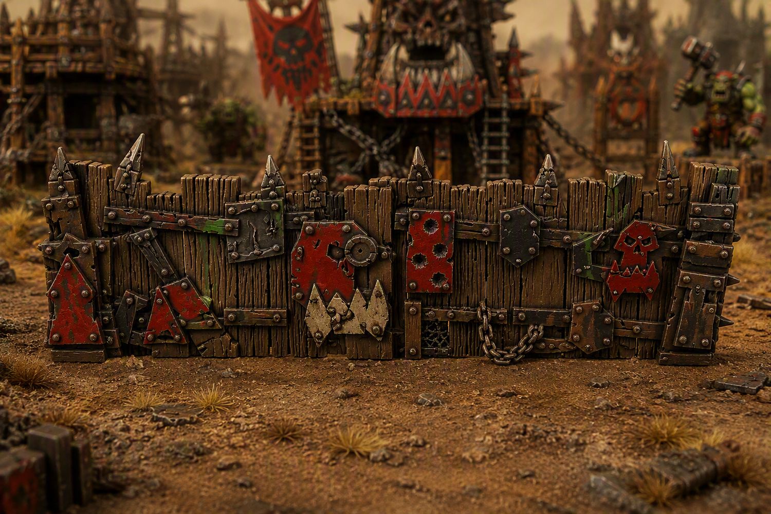 Blue Light Wargames - Ork Barricade 8 Blue Light Wargames - Ork Barricade 8