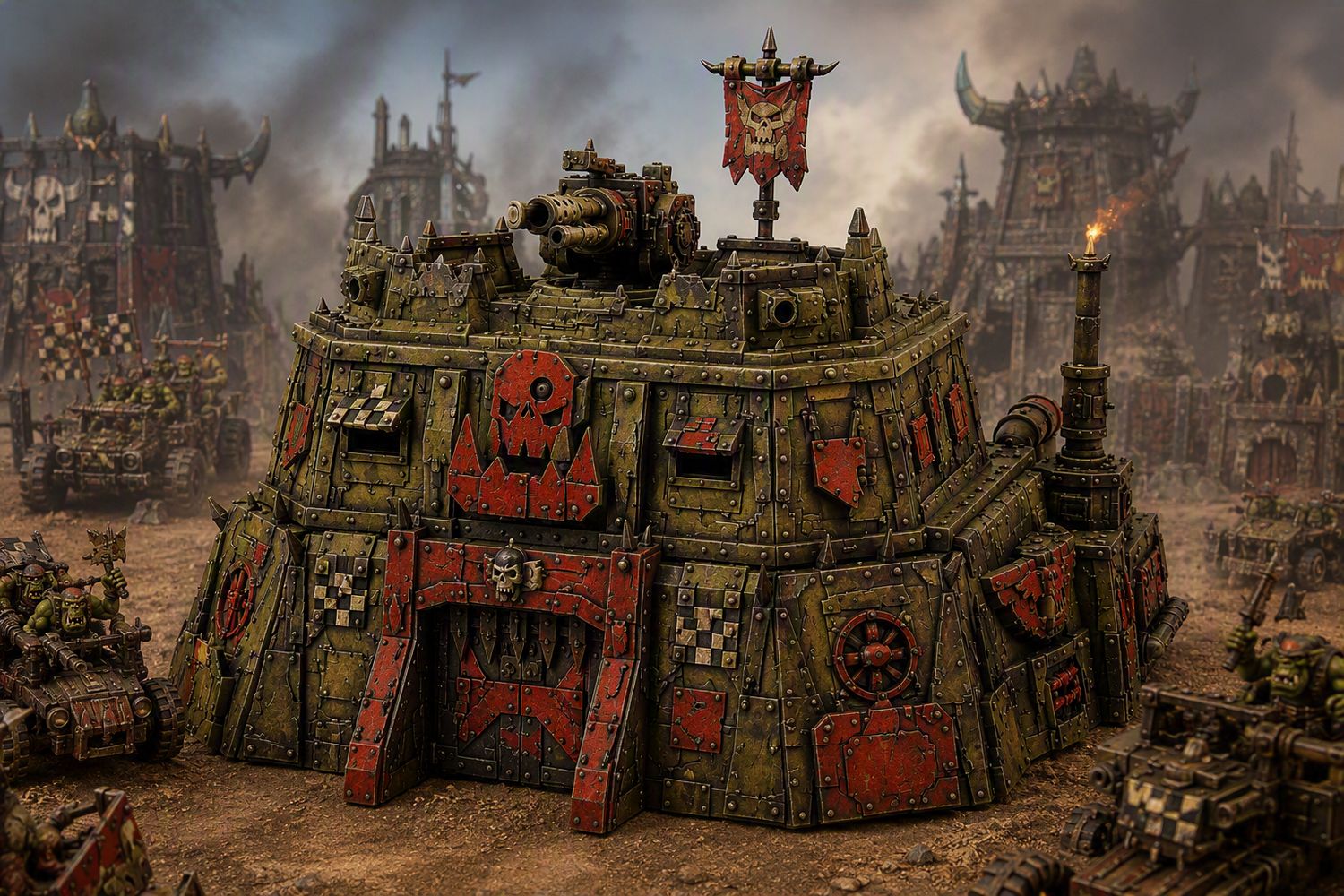 Wargames - Ork Bunker 4 Extra Large