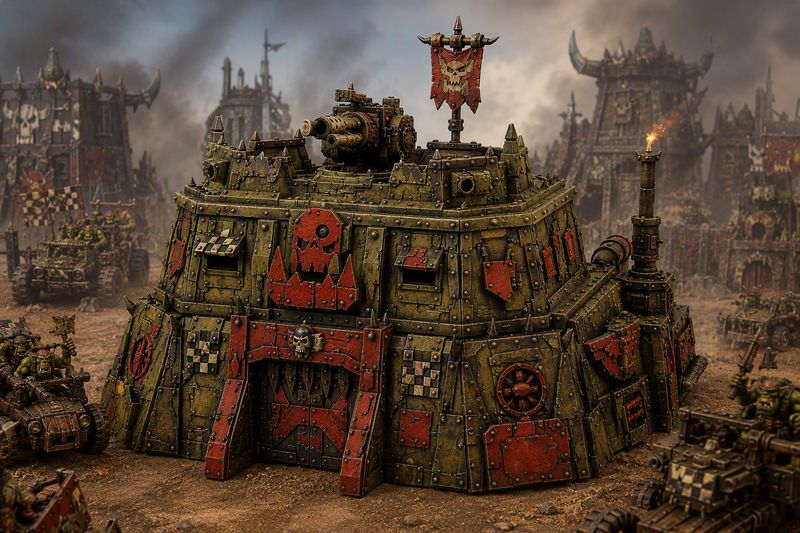 Blue Light Wargames - Ork Bunker 4 Extra Large