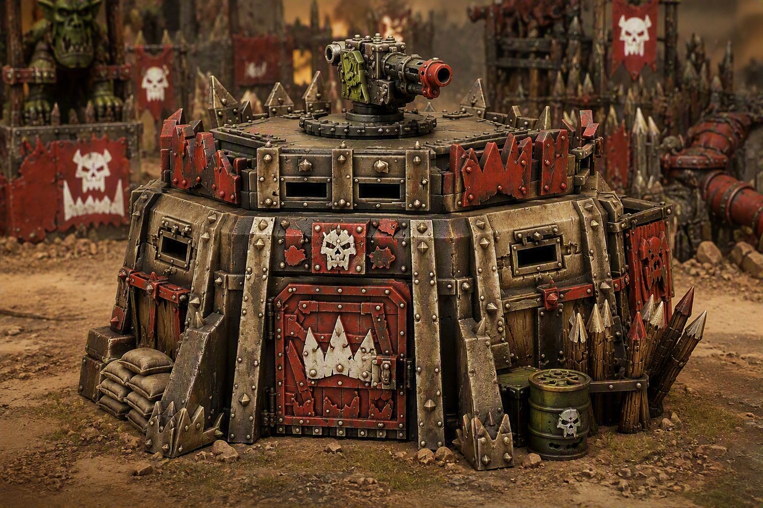 Wargames - Ork Bunker 5 Wargames - Ork Bunker 5