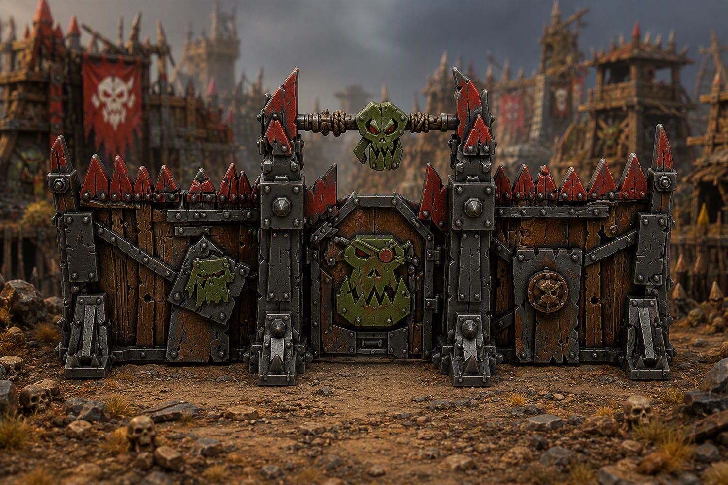 Wargames - Ork Fortified Gate 5