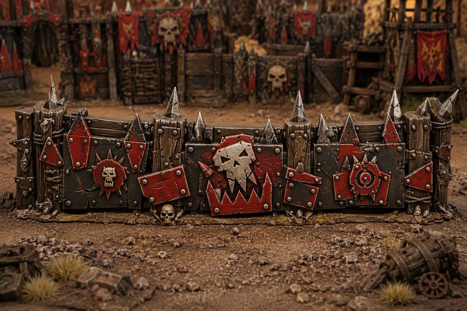 Blue Light Wargames - Ork Barricade 3 Blue Light Wargames - Ork Barricade 3