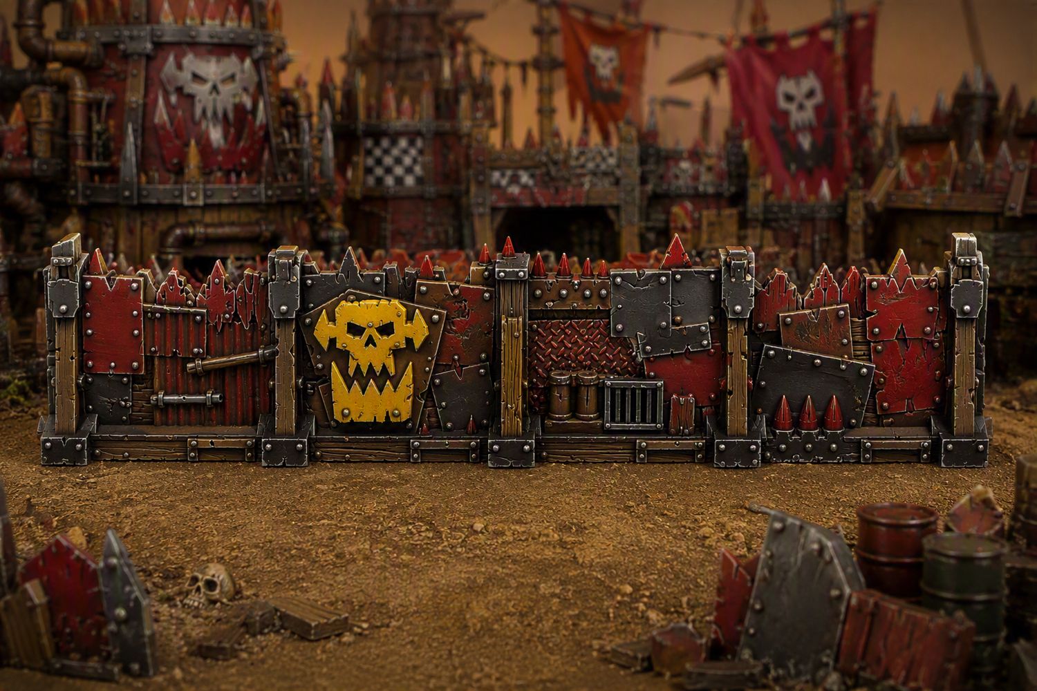 Wargames - Ork Barricade 10