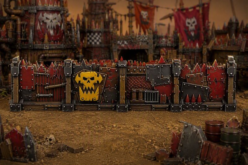 Blue Light Wargames - Ork Barricade 10
