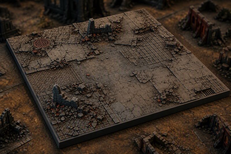 Blue Light Wargames - Battle Board 46