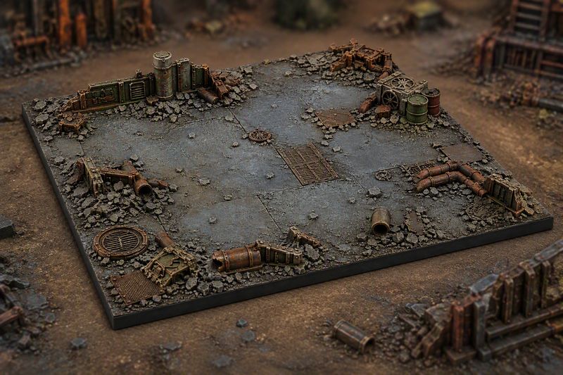 Blue Light Wargames - Battle Board 51