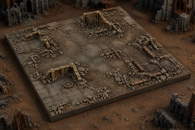 Blue Light Wargames - Battle Board 60