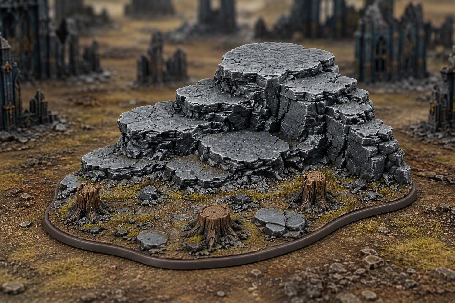 Wargames - Rocky Outcrop 6 Medium