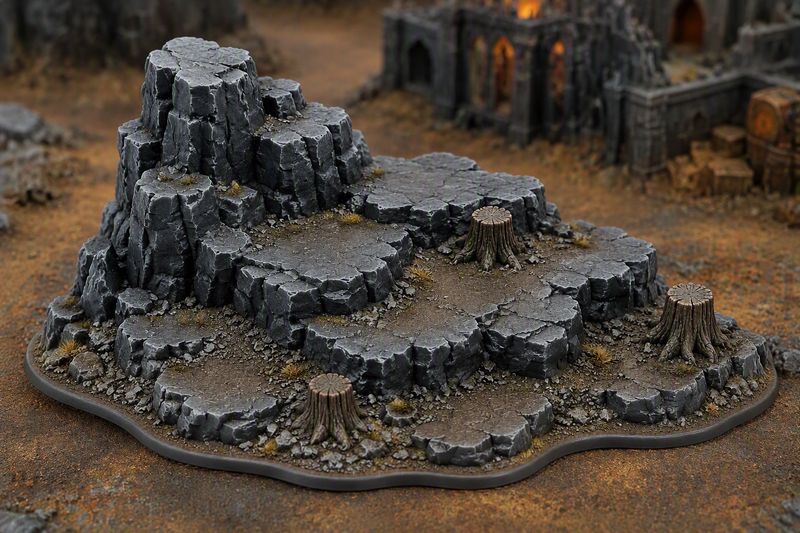 Blue Light Wargames - Rocky Outcrop 11 Large