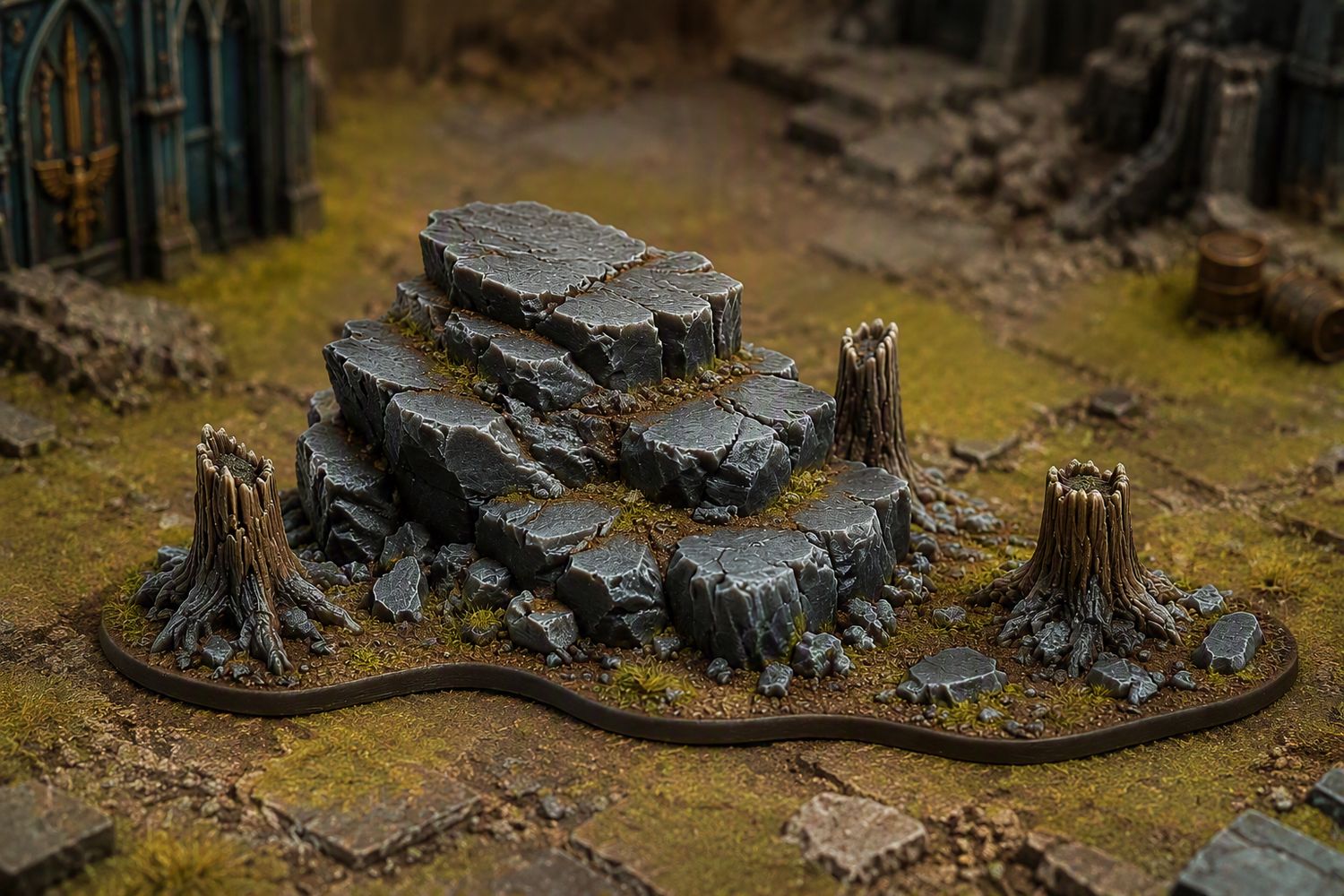 Wargames - Rocky Outcrop 2 Medium Wargames - Rocky Outcrop 2 Medium