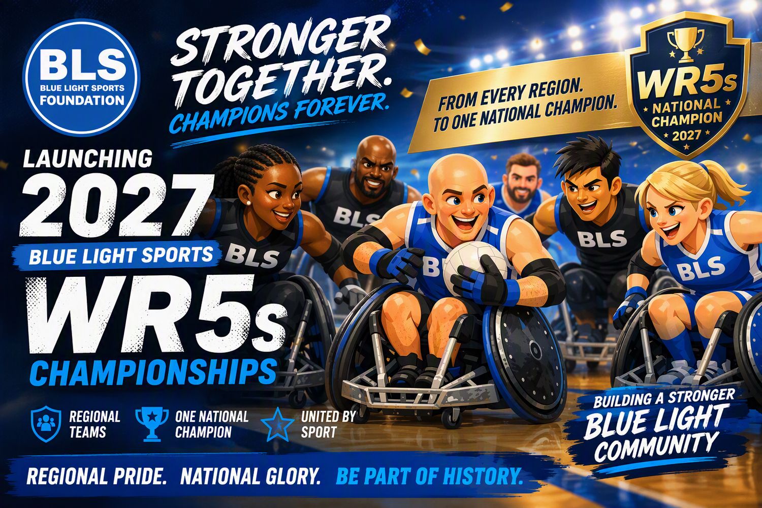 Blue Light League WR5s Regional Sponsorship Blue Light League WR5s Regional Sponsorship
