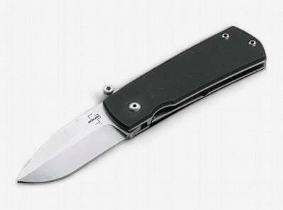Boker Shamsher Black G10/D2