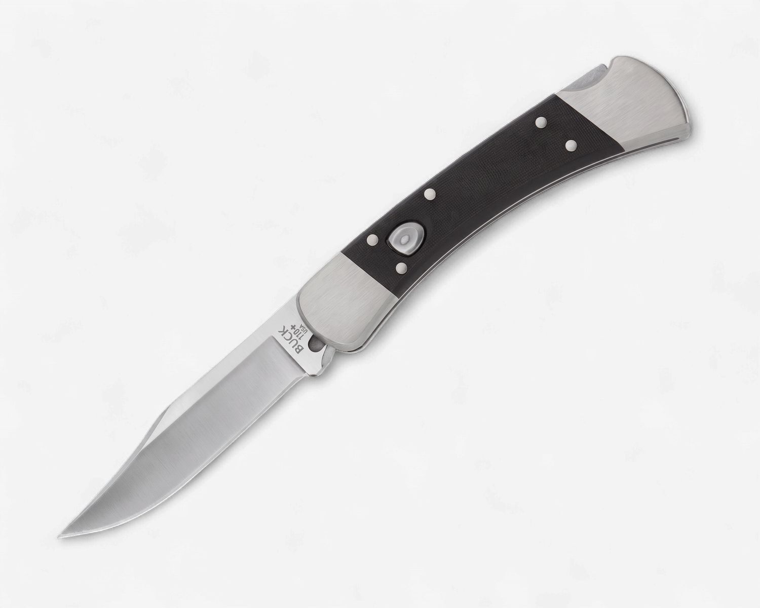 Buck 110 Auto Elite Black Silver / Magnacut Buck 110 Auto Elite Black Silver / Magnacut