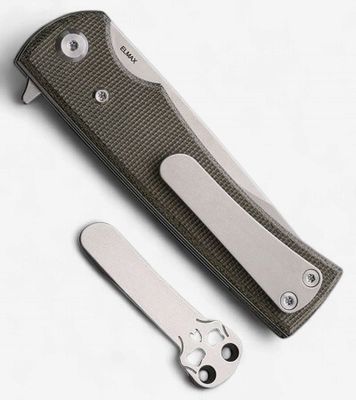 Chaves Liberation Street Green Micarta / ELMAX / DP