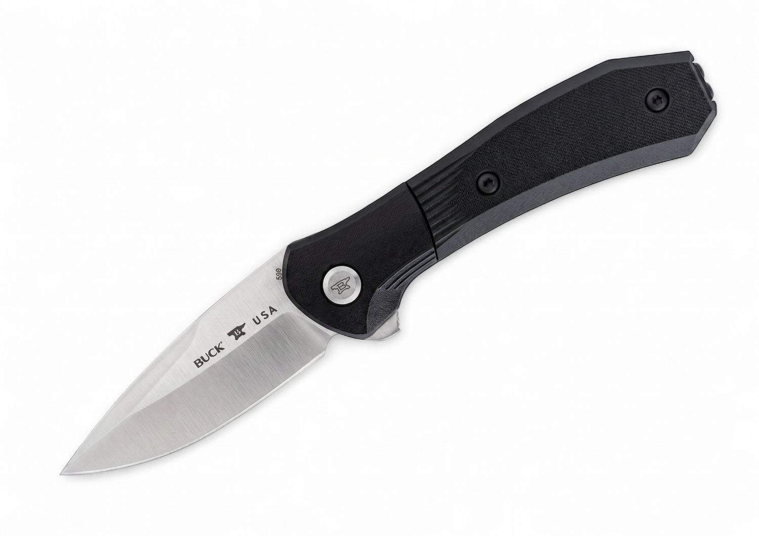 Buck 590 Paradigm A/O Black / S35VN