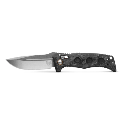 Benchmade Mini Auto Adamas Carbon Fiber / SW / Magnacut / DP