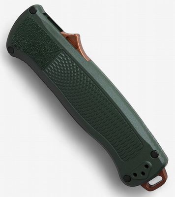 Benchmade Shootout Taiga Green / Bronze / Z Wear / DP