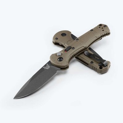 Benchmade Mini Claymore Green / Gray / D2 / DP